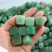 GGZWQPSZZ Natural Crystal Rough Natural Green Tangling Jade Tumbled Stones Crystals SpecimenRaw GemstonesStone 100g - Buy Online on SooperMarket.com