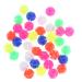 WINOMO 36 PCS Round Bike Bicycle Wheel Spoke Beads Luminous Plastic Clip Spoke Bead Bicycle Beads Wire Beads Decorations