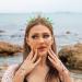 Green Quartz Crown Tiara Headband | Gold Leaf Woodland Fairy Hairband - Buy Online on SooperMarket.com