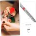 Gogogmee Nail Polisher Drill Bit for Acrylic Nails Nail Bits for Nail Drill Acrylic Nail Drill Bits Manicure Art Drill Bits Manicure Accessories Nail Art Tools Nail Art Polishing Tools 7.00X1.30X1.30CM Red - Buy Online on SooperMarket.com
