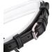 Shop Sunride English Combined Bridle Hawaii - Soft Real Leather Adjustable Anatomical Design Full Black/White - Ideal for Equestrian Enthusiasts | International Shipping Available - Buy Online on SooperMarket.com