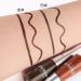Dark Brown Coffee Liquid Eyeliner Set - Waterproof Colored Eye Liners for Women - Stamps Shapes, 2Pcs - Delineadores de Colores para Ojos - Long-Lasting Formula - Pack of 1 - Buy Online on SooperMarket.com