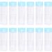 Lens Container Transparent Design Wear Resistant Lens Case Portable ABS Material 12PCS for Daily Use for - Buy Online on SooperMarket.com