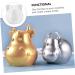 STOBOK 3pcs Animal Fudge Clear Silica Chocolate Gel Handmade Head Craft Adornment Crystal Art Shaped Whitex3pcs 6.9X7.2CMx3pcs - Buy Online on SooperMarket.com