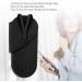 Portable Silicone Heat Resistant Mat & Pouch for Hair Styling Tools - Curling Iron & Straightener Cushion (Black) - International Shipping - Buy Online on SooperMarket.com