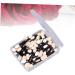 PLAFOPE 50 Pcs Eyeshadow Eyeliner Brushes Sponge Applicator Double Head Eyeshadow Brushes Size 1 Black - Buy Online on SooperMarket.com