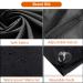 Beard Apron Set for Men - Waterproof Hair Catcher Bib for Shaving & Trimming - Grooming Cloth with Suction Cups - Buy Online on SooperMarket.com