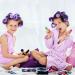 Jumbo Hair Rollers Set Hair Rollers Self Grip Curlers For Long Hair No Heat Curlers Heatless Hair Rollers With Clips & Comb 24 Packs (Purple 24Pcs) - Buy Online on SooperMarket.com