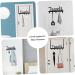 RORPOIR Coat Hangers Hat Hanger Over The Door Rack Nail- Coat Hook Hat Hook Door Hanging Back Door - Buy Online on SooperMarket.com