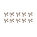 SANWOOD 10pcs/set Nail Ornament DIY Jewelry Glitter Varnish Manicure Nails Art Accessories for Female Nail Art Decoration G