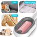 Animal Hair Removal Brush with Water Tank - Pet Hair Remover for Dogs & Cats - Includes 2 Dry Towels - Long-Haired Pink Cleaning Tool - Buy Online on SooperMarket.com