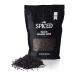 SPICED Black Sesame Seeds Whole, 6 Oz Raw Sesame Seeds for Toasting, Baking, Cooking, Garnishing or Decorating