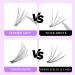 Bodermincer 240 Bundles D Curl 10D 0.1mm Individual Eyelash Extensions - Natural Cluster Lashes (8mm) for International Shipping - Buy Online on SooperMarket.com