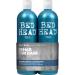 Bed Head by Tigi Urban Antidotes Re-Energise Daily Shampoo and Conditioner 2 x 750 ml & 750ml Pack of 2 - Urban Antidotes Recovery Moisture Shampoo And Conditioner Set - Buy Online on SooperMarket.com