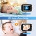 Hello Baby Monitor with Camera and Audio, LCD Display Video Baby Monitor - No WiFi, Infrared Night Vision, Temperature Screen, Lullaby, Two-Way Audio and VOX Mode (HB66) - Buy Online on SooperMarket.com