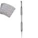 Metal Stainless Steel Cuticle Pusher Manicures Cuticle Remover Professional Nails Care Tool Nail Art Dotting Pen Nail Dotting Pen Set Nail Dotting Pens For Nail Art Nails Dotting Pen And Brushes Multi-Color