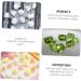Cabilock 9 Pcs Baking Mold Silicone Chocolate Molds Pastry Silicone Mold Jelly Pink Cake Machine 7X7X1CMx3pcs Pinkx3pcs - Buy Online on SooperMarket.com