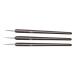 TRIXES 3 Small Nail Brushes Professional Gel & Acrylic Nail Art Tools for Home & Salon Use - Buy Online on SooperMarket.com