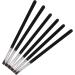 Baluue 30 Pcs Flat Eyebrow Brush Eyeliner Makeup Brush Flat Eyeliner Brush Eye Brush Artificial Fiber Black - Buy Online on SooperMarket.com