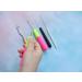 Pack of 5 Different Sizes Latch Hook Crochet Needle Hook Tools for Braid Hair Scarf Carpet Making and Other Crafts - Buy Online on SooperMarket.com