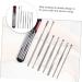 7pcs Stainless Steel Ear Cleaning Tool Set - Ear Pick & Cleaner Set for Nursing - Silver - Buy Online on SooperMarket.com