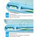 UV-C Portable Intelligent Ultraviolet Toothbrush Disinfection Box USB Charging Type-C Interface Support Toothbrush and Razor Safe and Fast Disinfection Universal Toothbrush (A) - Buy Online on SooperMarket.com