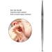 Wooxgehm Ear Acupuncture Dot - Double Head Pain Relief Massager | Rust-Free Shockproof & Ergonomic Design - Buy Online on SooperMarket.com