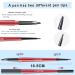 JASSINS 2pc Double-Headed Eyebrow Pencil Kit - Waterproof & Long-Lasting Dark Brown Brow Pen with Brush - Buy Online on SooperMarket.com