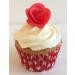 12 Red Roses- Beautiful Edible 3d Wafer Cake Decorations - Buy Online on SooperMarket.com