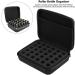 Wifehelper Essential Oils Carrying Bag - Hard Shell Case with Foam Insert for 5ml Bottles - Black Storage Organizer - Buy Online on SooperMarket.com