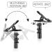 EMART 8.5FT Light Stand Kit with 5/8 Reflector Holder - Heavy Duty Metal Clamp, Umbrella Hole, Photography Studio Equipment - Buy Online on SooperMarket.com