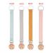 Buy TIAN-K Pacifier Chain | Natural Beech Wood & Drip-Free Cotton Linen - International Shipping Available - Buy Online on SooperMarket.com