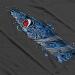 All+Every Pepsi Doodle Bottle Women's T-Shirt M Charcoal - Buy Online on SooperMarket.com