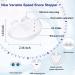 Variable Speed Electronic Anti Snoring Device with Adjustable Wind Speed - White - Buy Online on SooperMarket.com