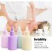 1 oz Glass Dropper Bottles (4 Pack) - Leakproof Pipette with Funnels for Essential Oils & Travel | Mini Multicolor Containers - Buy Online on SooperMarket.com
