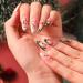 Vatocu Christmas False Nails - Short Red Press on Nails with Snowflakes, Elk, and Snowman Designs - 24pcs for Women and Girls - Buy Online on SooperMarket.com
