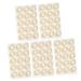 JECOMPRIS 5 Sheets Bunion Cushion Foot Pad Corn Protectors for Toes Cushions Corn Cushion for Feet Abrasion Proof Cushion Pads Bunion Pad Emulsion Floor Mat Latex Sponge