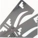 Beavorty 6 Pcs Eyebrow Ruler Molds Eyebrow Shaping Stencil Eyebrow Makeup Tools Eyebrow Trimming Card - Buy Online on SooperMarket.com