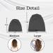 Silk Satin Bonnet Hair Wrap Set for Sleeping - Adjustable Silk Bonnets for Women Men - Large Black+Blue - Curly Hair Night Caps - Buy Online on SooperMarket.com