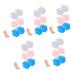 FOMIYES 30 Pcs Eversion Toe Separator Pedicure Tools Thumb Protector Nail Set Tool Overlapping Toe Corrector Bunion Straightener Toe Spacers Orthopedic Bunion Splint Pads Correct Bunions As Shownx5pcs 2.8x2.2cmx5pcs
