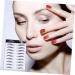 NOLITOY 4pcs Imitation Stimulation Sticker Like Shaping Female Stickers D Eyebrow Hair-like Girl Makeup 21x15cm Brown - Buy Online on SooperMarket.com