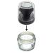 Soft Sable Tone Taklon Kabuki Brush with Sifter Jar | Ideal for Mineral Makeup & Custom Foundations - Buy Online on SooperMarket.com