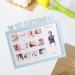 First Year Photo Moment Frames Diy 0-12 Month Picture Display Plastic Collage Frame Memory Gift Blue - Buy Online on SooperMarket.com