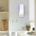 Mosalogic Plug-in Flying Insect Trap - Indoor Mosquito Killer with UV Attractant & Night Light - Gnat, Moth, Fly Catcher for Home & Office (1 Pack, White) - Buy Online on SooperMarket.com