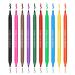 Edible Food Coloring Pens 10Pcs - Fine & Thick Tip Gourmet Writers for Cookies, Cakes & Easter Eggs - Food Grade Markers for Baking & Decorating - Buy Online on SooperMarket.com