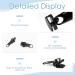 12-Pack Zipper Slider Replacement - Removable Zipper Pull Fixer for Jackets Suitcases & Backpacks (Black) - International Shipping - Buy Online on SooperMarket.com