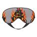 SSIMOO Firefighter Fireman Soft Sleep Eye Mask Female Breathable Eye Patch Perfect for Travel and Relaxation Black