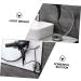 Beavorty Hair Rack Storage Hands Rotating Bracket Bathroom Cup Blow Stand Dryer Hand Suction Holder - Buy Online on SooperMarket.com
