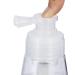 Clear Powder Spray PET Bottle with Locking Nozzle 6 oz / 180 ml + Label - Buy Online on SooperMarket.com