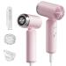 Hair Dryer Super Mini Ionic High-Speed Blow Dryer 110V Travel 200 Million Negative Ions 110 000RPM Brushless Motor for Home Salon Fast Drying Portable Lightweight Pink Mini Pink